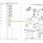Komatsu D20S-3 D20Q-3 D21S-3 D21Q-3 Bulldozer Parts Book