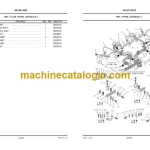 Komatsu WA320-5-W GALEO Parts Book