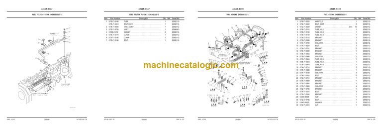Komatsu WA320-5-W GALEO Parts Catalog