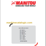 Manitou MT 1840 A E3 Repair Manual