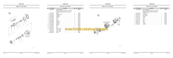 Komatsu WA320-5-W GALEO Parts Catalog