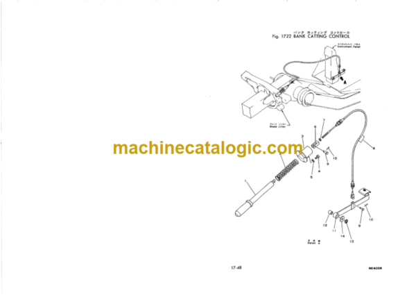 Komatsu GD605R-1 GD655R-1 Parts Book