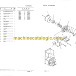 Komatsu FB(G GH L)20 FB(G GH L)25-3 Parts Book