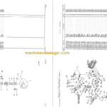 Komatsu PC210-6 PC210LC-6 Hydraulic Excavator Parts Book