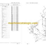 Komatsu FG15H FG18H-15 FD15H FD18H-15 Parts Book