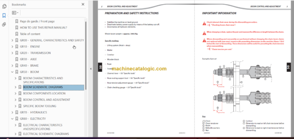 Manitou MT-X 1440 A Repair Manual