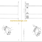 Komatsu PC210-6 PC210LC-6 Hydraulic Excavator Parts Book
