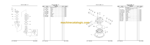 Komatsu PC400-7 SN J20001 ~ UP Parts Book Manual