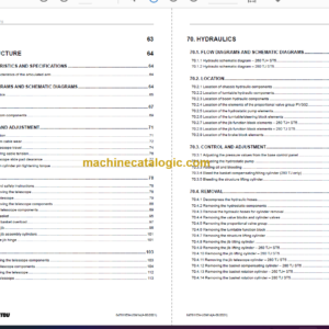 Manitou 280 TJ ST5 S1 SERVICE MANUAL