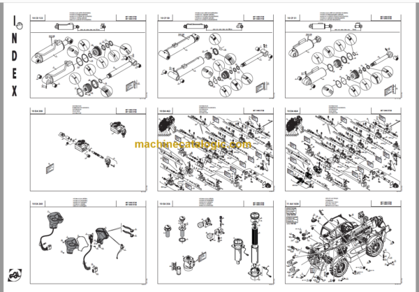 Manitou MT 1840 ST3B Parts Catalogue