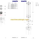 Komatsu JMHB1270V-1 Hydraulic Breaker Parts Book