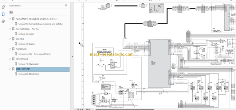 Manitou 100 SEC 2 REPAIR MANUAL