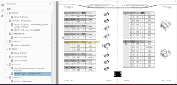 Manitou MT 1840 R Repair Manual