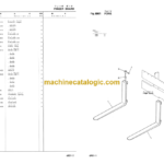 Komatsu FB07 FB09-2 Electric Lift Truck Parts Book