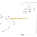 Komatsu FB07 FB09-2 Electric Lift Truck Parts Book