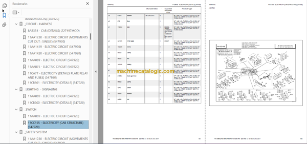 Manitou MT 1235 H S TURBO S2 E2 Genuine Parts Catalogue