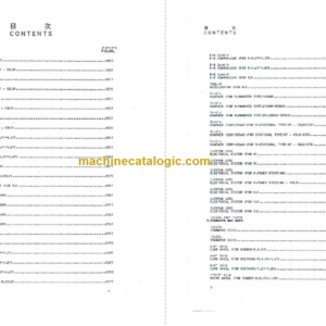 Komatsu FB10RS 13RS 15RS 18RS-7 RL RJS RJL-7 RJWS RJWL Parts Book