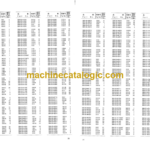 Komatsu FB10EX FB14EX FB15EX FB18EX-7 EXL EXG EXH Parts Book