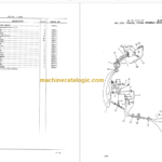 Komatsu PC200-5 PC200LC-5 Hydraulic Excavator Parts Book