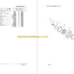 Komatsu FB10RS 13RS 15RS 18RS-7 RL RJS RJL-7 RJWS RJWL Parts Book