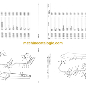 Komatsu PC280LC-3K PC280NLC-3K Hydraulic Excavator Parts Book