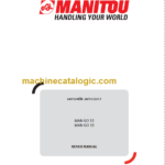 Manitou MAN GO 12 REPAIR MANUAL