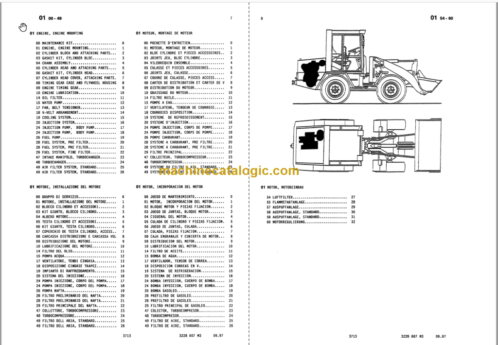 Komatsu 15F Parts Book