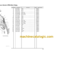 Komatsu PC210LC-10 SAA6D107E-2 Parts Book