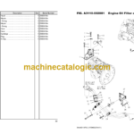 Komatsu PC210LC-10 SAA6D107E-2 Parts Book