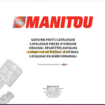 Manitou MT-X 1440 SLT S4-E3 Parts Catalogue