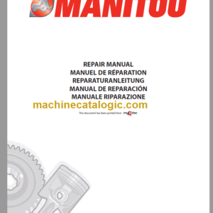 Manitou MT 1440 HA-A Repair Manual