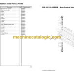 Komatsu PC210LC-10 SAA6D107E-2 Parts Book