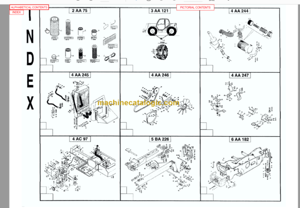 Manitou MT 940L 120LS Parts Manual