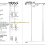 Komatsu D80 D85APE-12 Parts Book