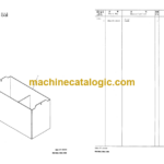 Komatsu FB10M FB13M-1 FB15M-1 Parts Book