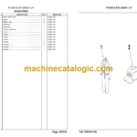 Komatsu PC400SE-8R PC400LCSE-8R Hydraulic Excavator Parts Book