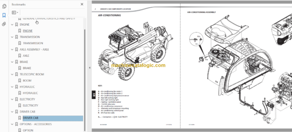 Manitou MT 1435 100P ST3B S1 Repair Manual