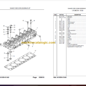 Komatsu PC200-7 SN J30001-UP Parts Book