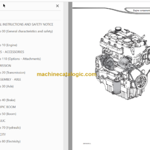 Manitou MT 845 H TURBO LSU S3 – E3 Repair Manual