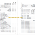 Komatsu PC200-11M0 PC200LC PC210 PC225LC PC235HD Parts Book