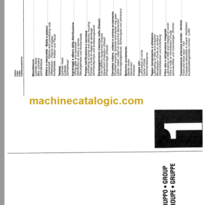 Komatsu Fai-556 Wheeled Loader Parts Book