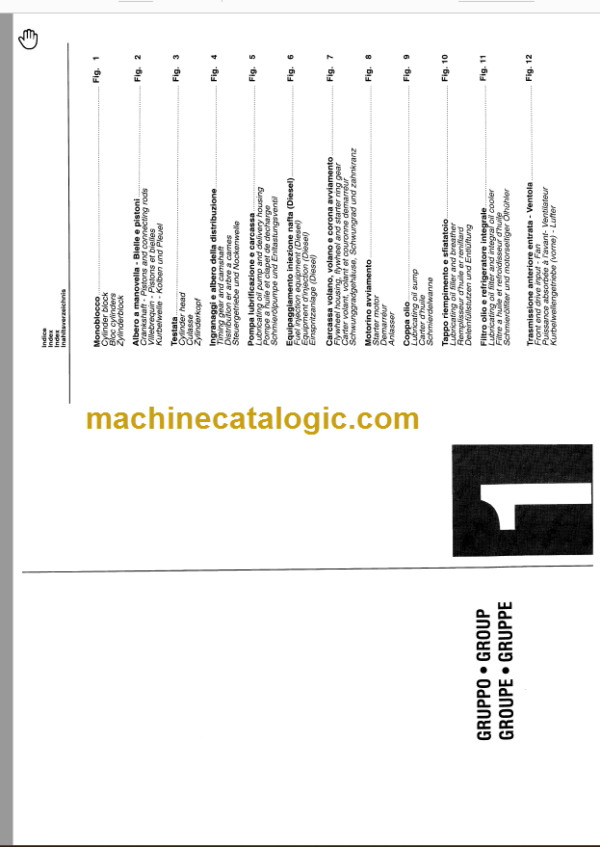 Komatsu Fai-556 Wheeled Loader Parts Book