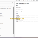 Manitou MT 1440 100P ST3B S2 Repair Manual