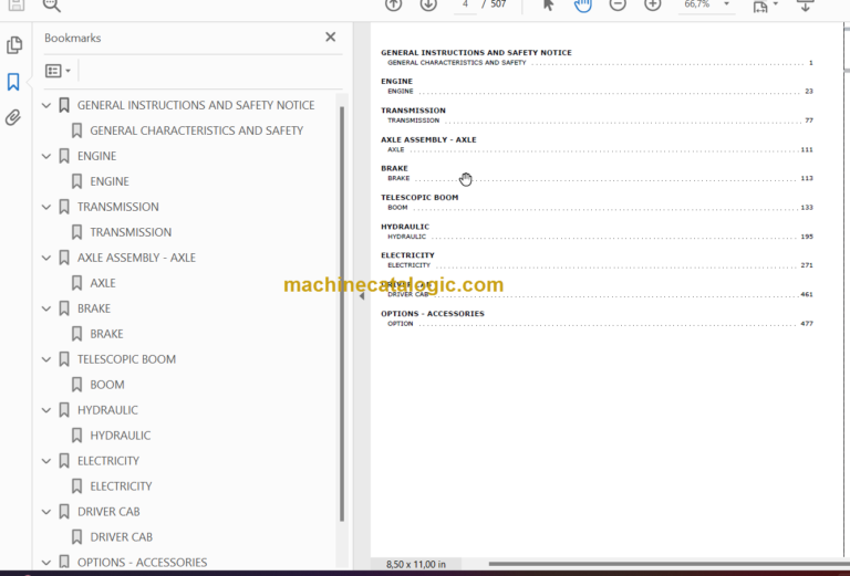 Manitou MT 1440 100P ST3B S2 Repair Manual