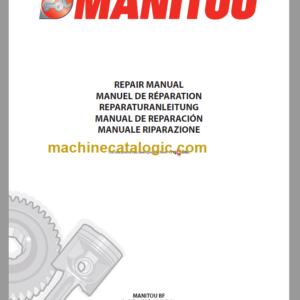 Manitou 160 ATJ 180 ATJ 2 EURO 3 Repair Manual