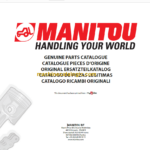 Manitou MT 1740 SL S2 Parts Catalogue