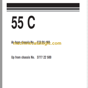 Komatsu 55C Parts Book