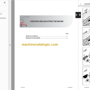 Manitou 160 ATJ 180 ATJ 2 EURO 3 Repair Manual