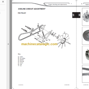 Manitou MT 1435 SL TURBO S4 – E3 Repair Manual