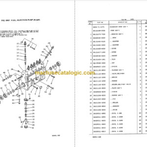 Komatsu D37E-2 D37P-2 Parts Book